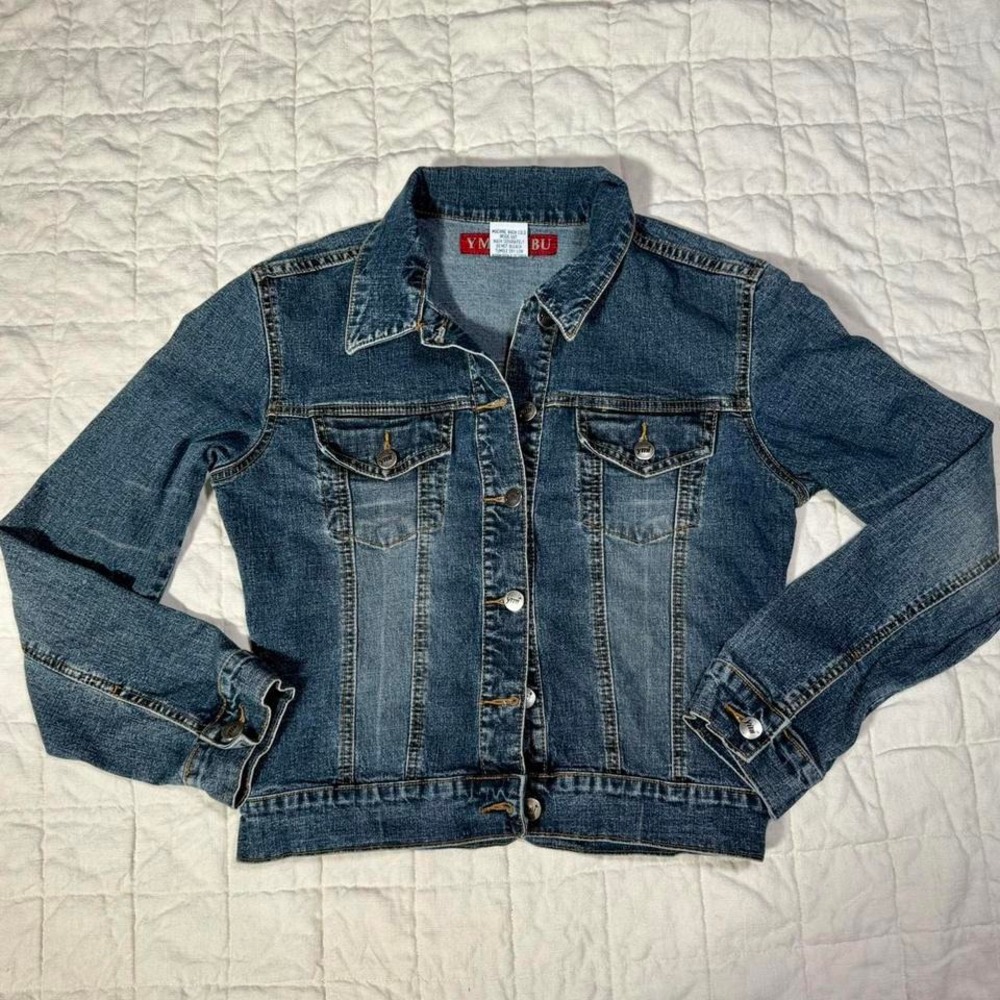 Y2K YMI UBU Fitted Denim Jacket –‎ Youth L (Fits Women's XS/S)